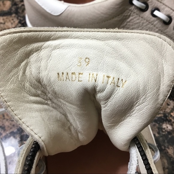 Fabrice Tardieu Leather runners/deck shoes - Picture 7 of 10